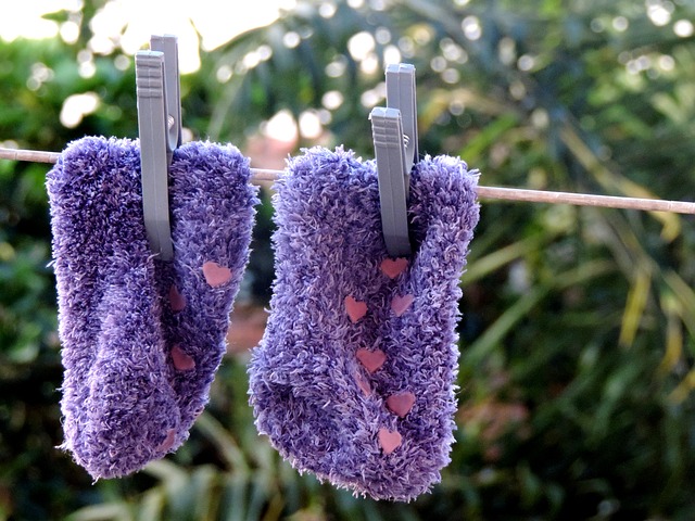 ponožky na šňůře